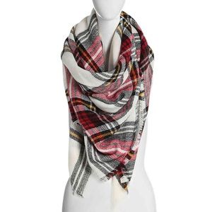 🆕 Oversized Plaid Scarf